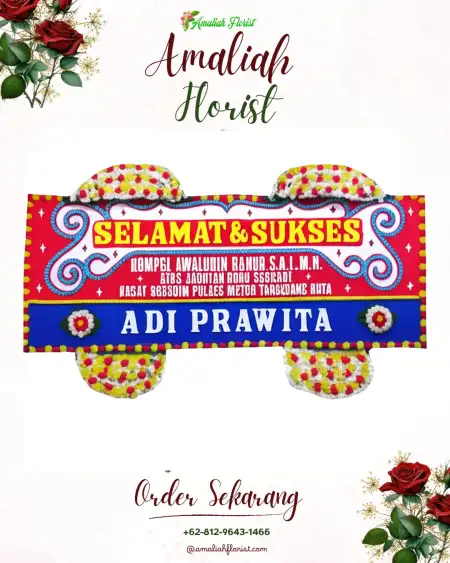 Papan Bunga Ucapan Selamat Cibuah