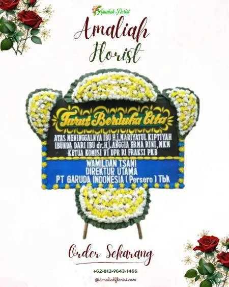 Papan Bunga Duka Cibuah