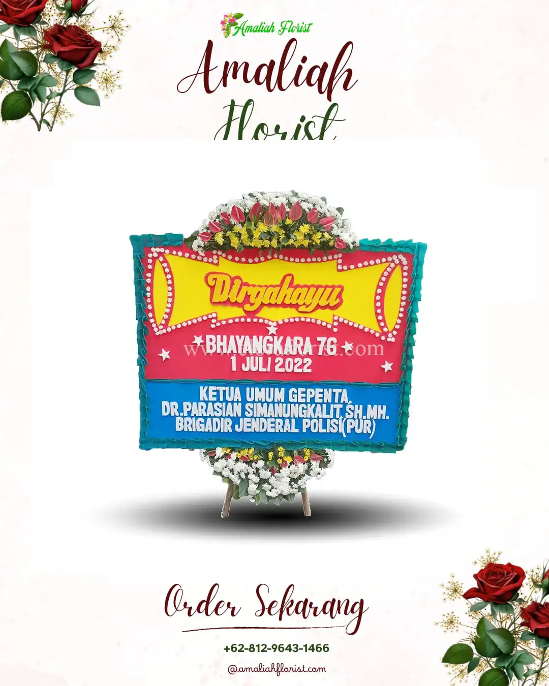 Papan Bunga HUT Ulang Tahun Cibuah